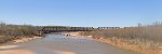 BNSF span on the Red River, South of Thackerville, OK.